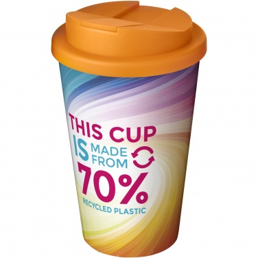 Logotrade corporate gifts photo of: Brite-Americano® Eco 350 ml spill-proof insulated tumbler