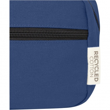 Logo trade promotional giveaways picture of: Joey GRS recycled canvas travel accessory pouch bag 3.5L