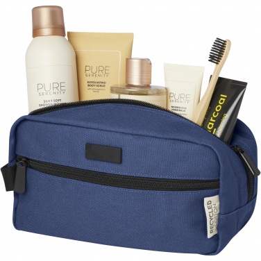 Logo trade promotional product photo of: Joey GRS recycled canvas travel accessory pouch bag 3.5L