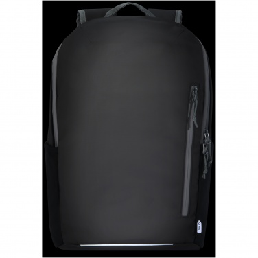 Logo trade advertising products image of: Aqua 15" GRS recycled water resistant laptop backpack 21L