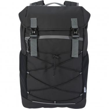 Logotrade business gift image of: Aqua 15.6" GRS recycled water resistant laptop backpack 23L