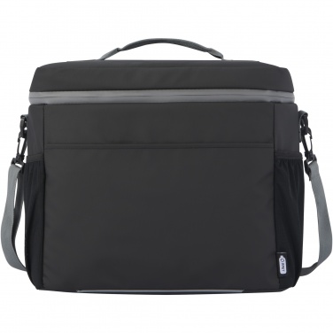 Logo trade promotional merchandise photo of: Aqua 20-can GRS recycled water resistant cooler bag 22L