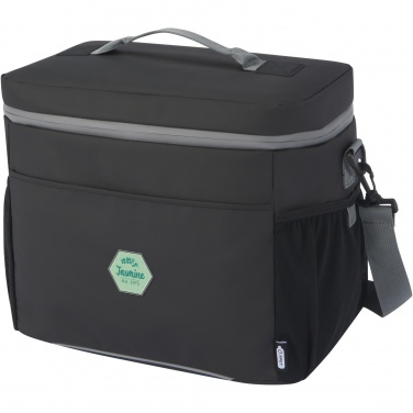 Logo trade promotional merchandise picture of: Aqua 20-can GRS recycled water resistant cooler bag 22L