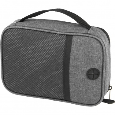 Logo trade promotional giveaway photo of: Ross GRS RPET tech pouch 1L