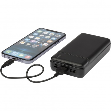Logotrade promotional gift image of: Loop 20.000 mAh recycled plastic power bank 