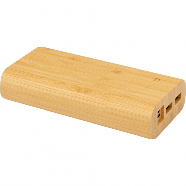Logo trade corporate gifts picture of: Tulda 20.000 mAh bamboo power bank