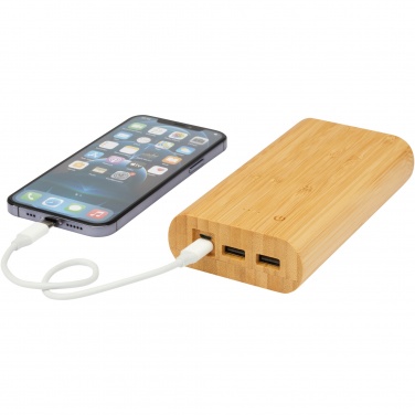 Logotrade promotional merchandise photo of: Tulda 20.000 mAh bamboo power bank