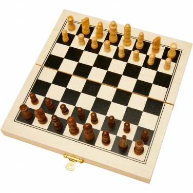 Logo trade advertising products image of: King wooden chess set