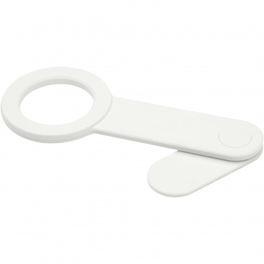 Logo trade promotional giveaway photo of: Hook recycled plastic desktop phone holder