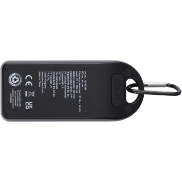 Logo trade business gifts image of: Omni 3W IPX4 RCS recycled plastic Bluetooth® speaker