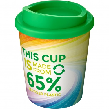 Logo trade business gifts image of: Brite-Americano Espresso Eco 250 ml insulated tumbler