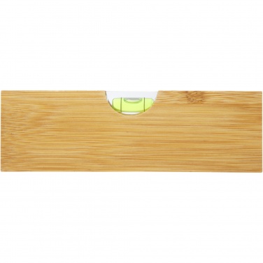 Logo trade promotional giveaways picture of: Flush bamboo spirit level with bottle opener