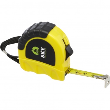 Logo trade promotional gifts picture of: Rule 3-metre RCS recycled plastic measuring tape