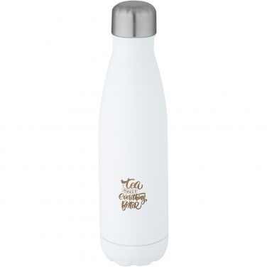 Logotrade promotional merchandise image of: Cove 500 ml RCS certified recycled stainless steel vacuum insulated bottle 