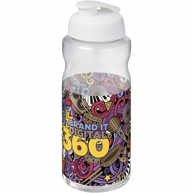 Logotrade promotional item image of: H2O Active® Big Base 1 litre flip lid sport bottle