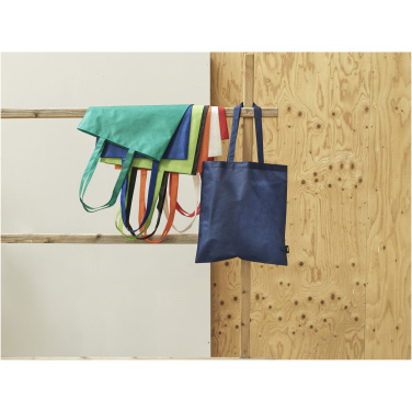 Logo trade promotional product photo of: Zeus GRS recycled non-woven convention tote bag 6L