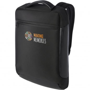 Logotrade promotional gift image of: Expedition Pro 15.6" GRS recycled compact laptop backpack 12L