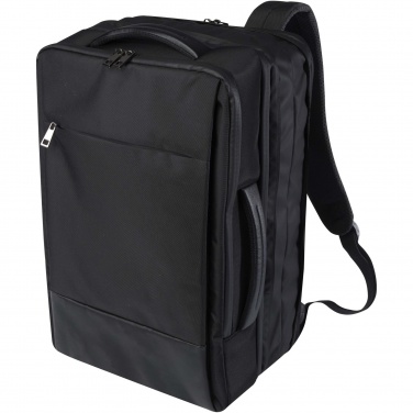 Logotrade corporate gift image of: Expedition Pro 17" GRS recycled expandable laptop backpack 35L