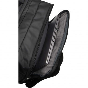 Logo trade promotional product photo of: Expedition Pro 17" GRS recycled expandable laptop backpack 35L