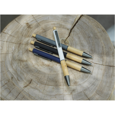 Logo trade promotional merchandise photo of: Darius recycled aluminium ballpoint pen