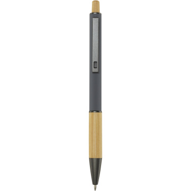 Logo trade business gifts image of: Darius recycled aluminium ballpoint pen