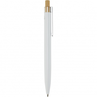 Logo trade promotional gifts picture of: Nooshin recycled aluminium ballpoint pen  (blue ink)