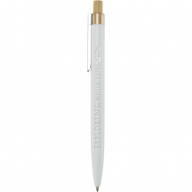 Logotrade corporate gift picture of: Nooshin recycled aluminium ballpoint pen  (blue ink)