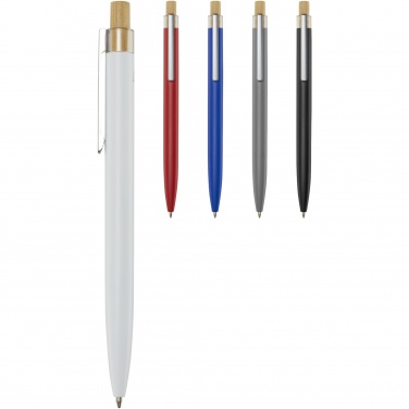 Logotrade corporate gift picture of: Nooshin recycled aluminium ballpoint pen  (blue ink)