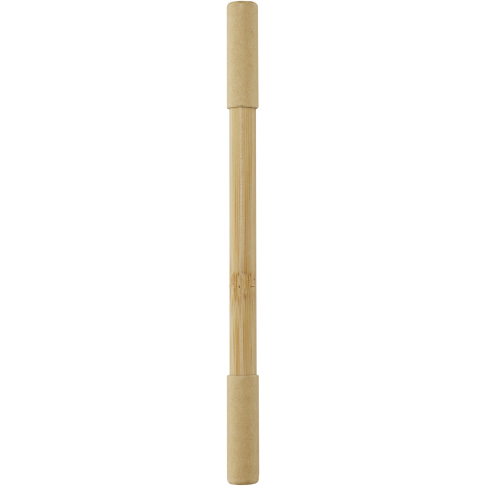 Logotrade promotional giveaway image of: Samambu bamboo duo pen