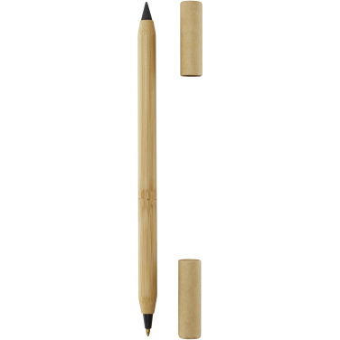 Logotrade promotional giveaway picture of: Samambu bamboo duo pen