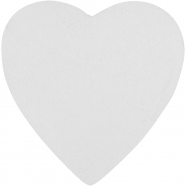 Logo trade corporate gift photo of: Sticky-Mate® heart-shaped recycled sticky notes
