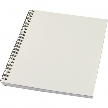 Logo trade promotional merchandise picture of: Desk-Mate® A5 colour spiral notebook
