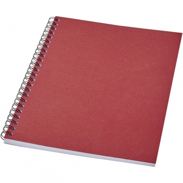 Logo trade advertising products image of: Desk-Mate® A5 colour spiral notebook
