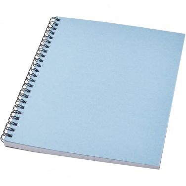 Logo trade corporate gift photo of: Desk-Mate® A5 colour spiral notebook
