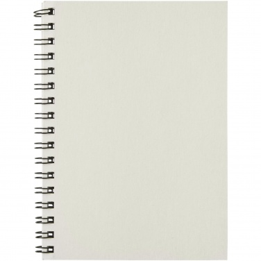 Logo trade promotional merchandise image of: Desk-Mate® A6 colour spiral notebook