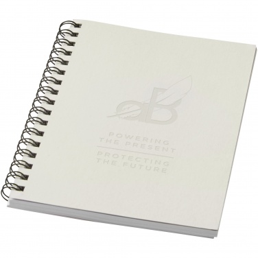 Logo trade promotional gifts picture of: Desk-Mate® A6 colour spiral notebook