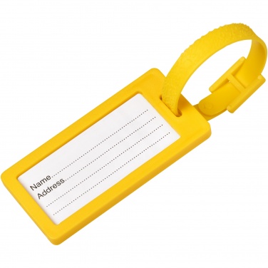 Logo trade advertising product photo of: River recycled window luggage tag