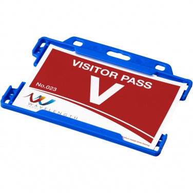 Logo trade promotional merchandise picture of: Vega recycled plastic card holder