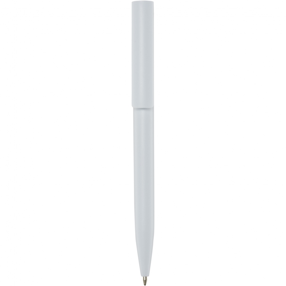 Logo trade promotional gifts image of: Unix recycled plastic ballpoint pen