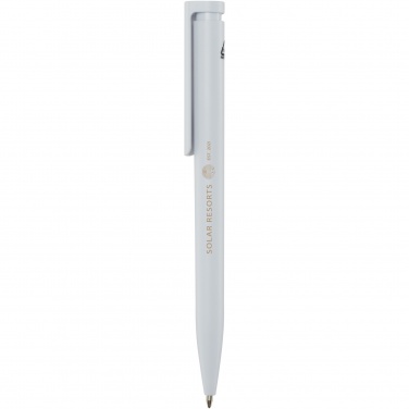 Logo trade promotional item photo of: Unix recycled plastic ballpoint pen