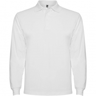 Logo trade promotional gifts image of: Estrella long sleeve men's polo