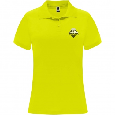 Logo trade corporate gifts picture of: Monzha short sleeve women's sports polo