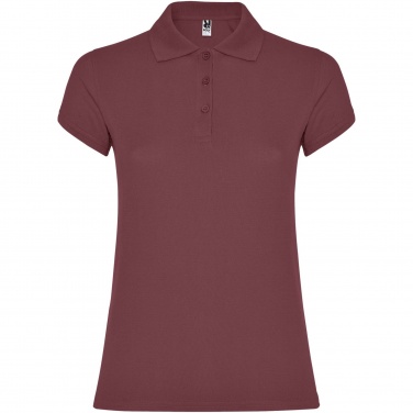 Logo trade promotional giveaway photo of: Star short sleeve women's polo