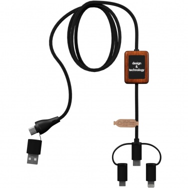Logotrade promotional giveaway image of: SCX.design C46 5-in-1 CarPlay cable