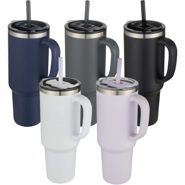 Logotrade promotional giveaway image of: Sydney 1200 ml copper vacuum insulated tumbler with straw