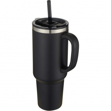 Logo trade promotional item photo of: Sydney 1200 ml copper vacuum insulated tumbler with straw