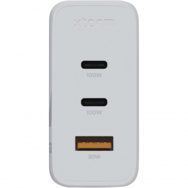 Logo trade promotional gifts picture of: Xtorm XEC100 GaN² Ultra 100W wall charger