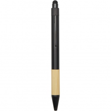 Logo trade corporate gifts image of: Carmen A5 hard cover notebook and ballpoint pen gift set