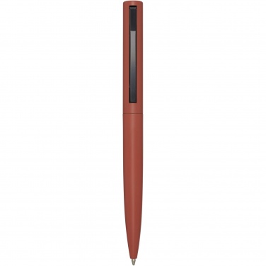 Logo trade business gift photo of: Juana recycled aluminium ballpoint pen