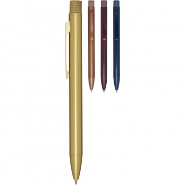 Logo trade promotional products picture of: Beatriz recycled brass ballpoint pen